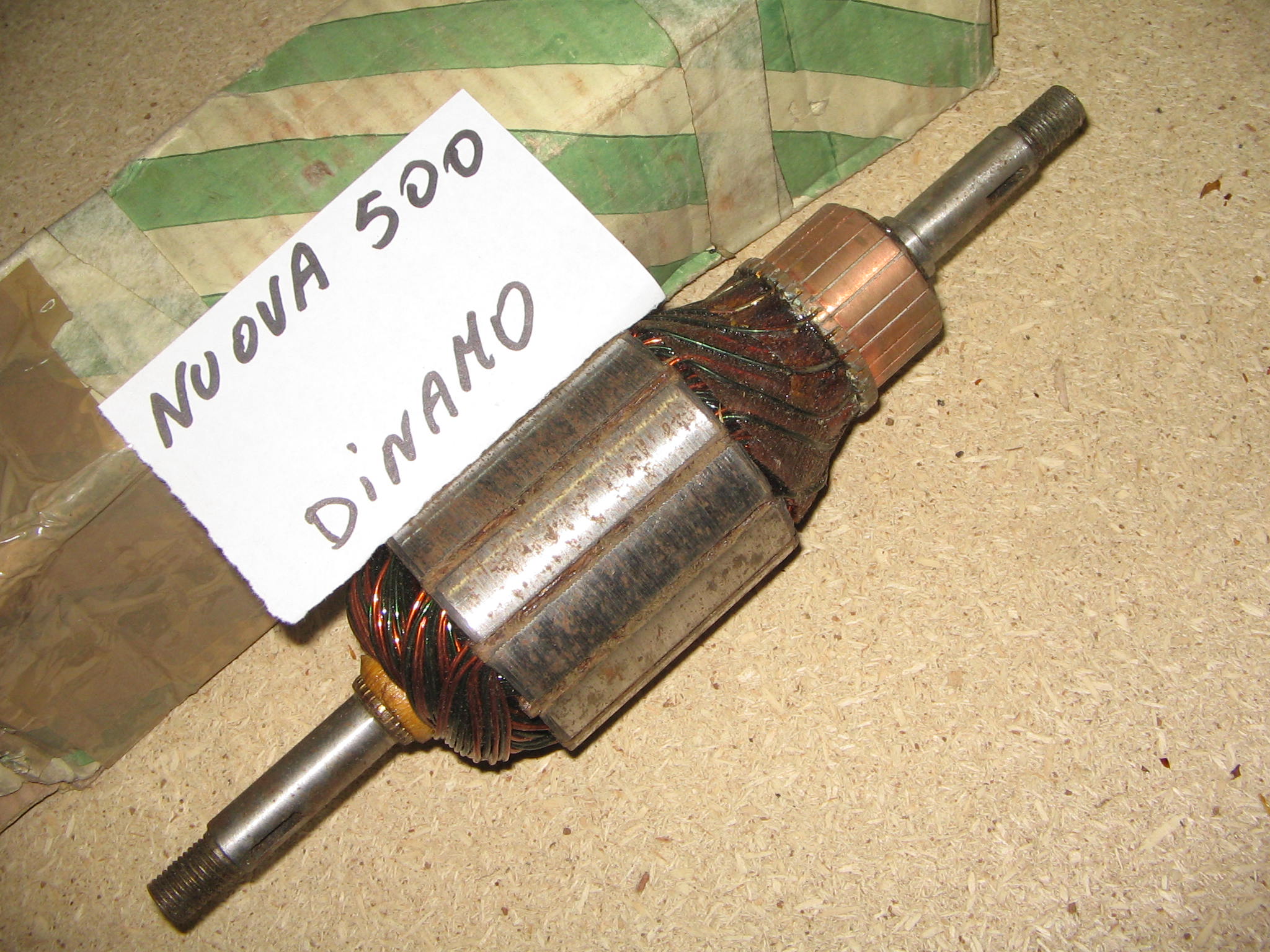 INDOTTO DINAMO FIAT 500 N. 1308